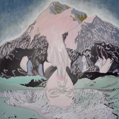 Femmes montagnes (huile sur toile 130x95)