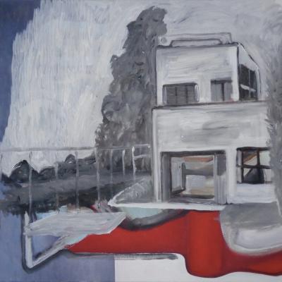 Maison rêve (acrylique sur toile 60x80)
