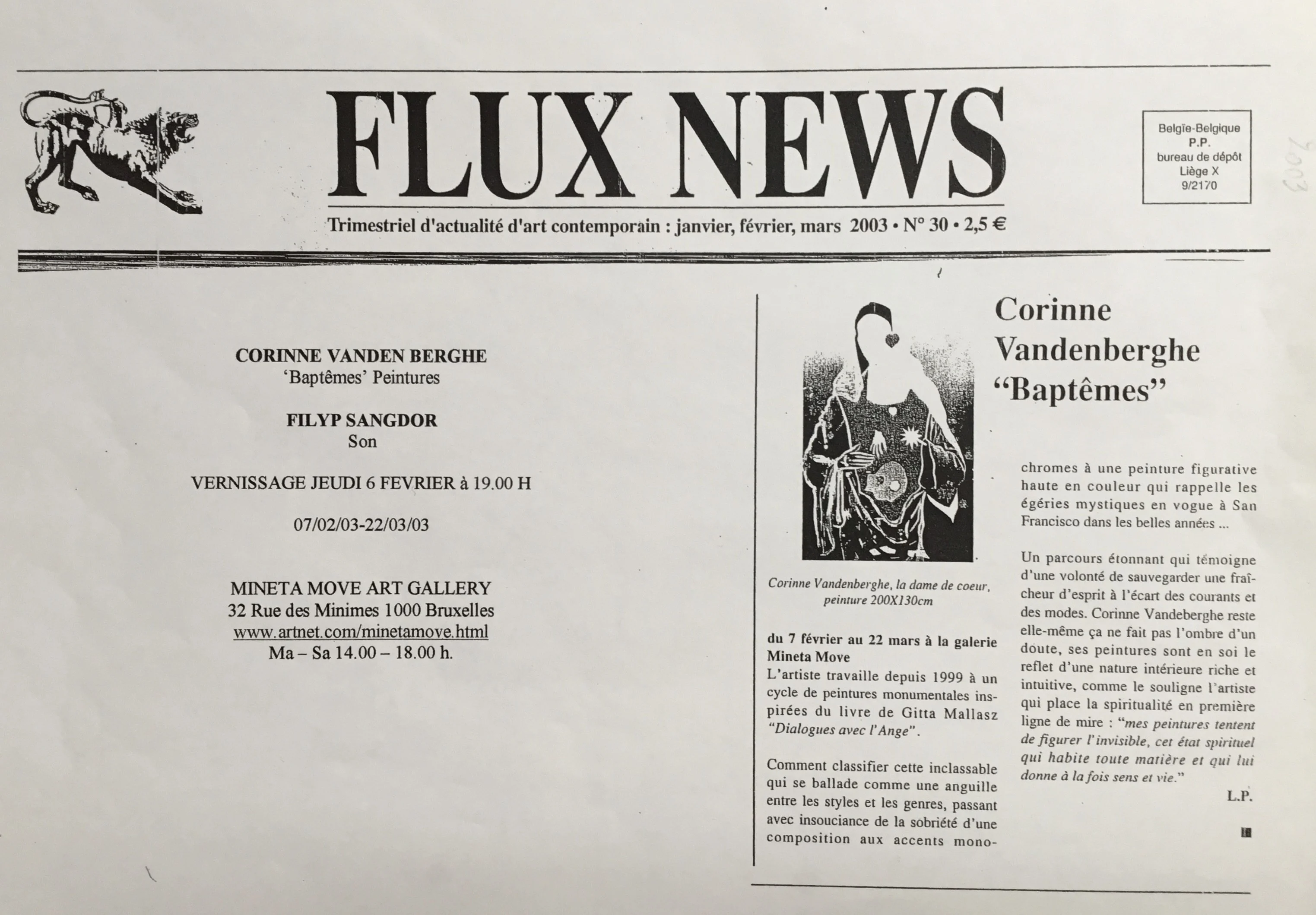 Article Flux News expo Baptêmes 